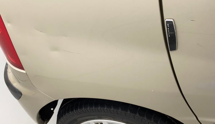 2011 Hyundai Santro Xing GLS, Petrol, Manual, 58,827 km, Right quarter panel - Minor scratches