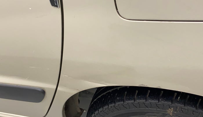 2011 Hyundai Santro Xing GLS, Petrol, Manual, 58,827 km, Left quarter panel - Slightly dented