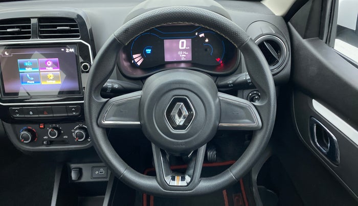 2022 Renault Kwid CLIMBER MT 1.0, Petrol, Manual, 13,314 km, Steering Wheel Close Up