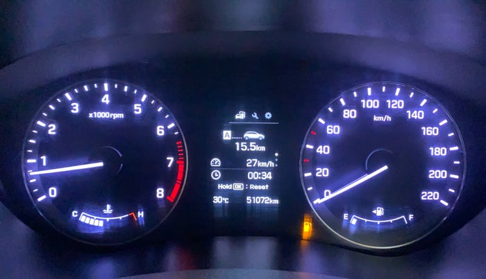 2017 Hyundai i20 Active 1.2 SX, Petrol, Manual, 51,072 km, Odometer Image