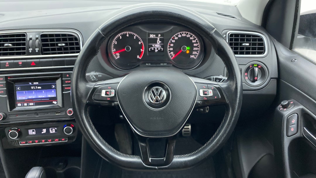 Steering Wheel Close Up