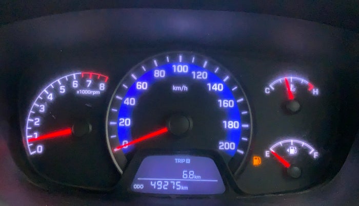 2014 Hyundai Xcent BASE 1.2, CNG, Manual, 49,273 km, Odometer Image