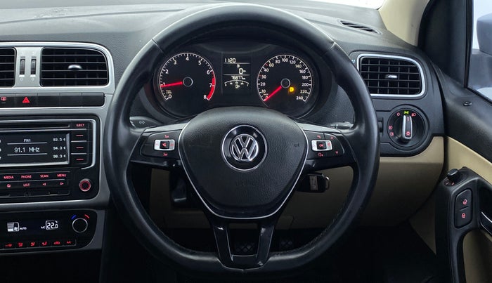 2015 Volkswagen Polo HIGHLINE1.2L PETROL, Petrol, Manual, 77,007 km, Steering Wheel Close Up
