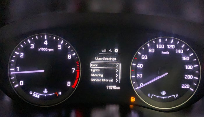 2015 Hyundai Elite i20 ASTA 1.2, Petrol, Manual, 71,575 km, Odometer Image