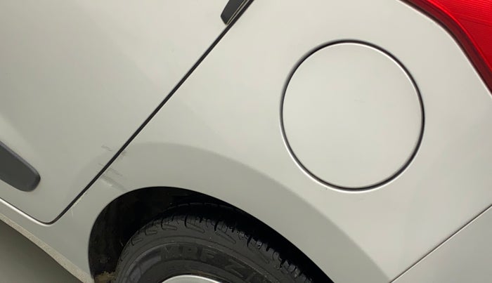 2017 Hyundai Grand i10 SPORTZ (O) 1.2 KAPPA VTVT, Petrol, Manual, 31,018 km, Left quarter panel - Minor scratches