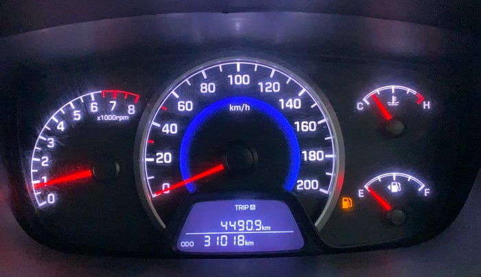 2017 Hyundai Grand i10 SPORTZ (O) 1.2 KAPPA VTVT, Petrol, Manual, 31,018 km, Odometer Image