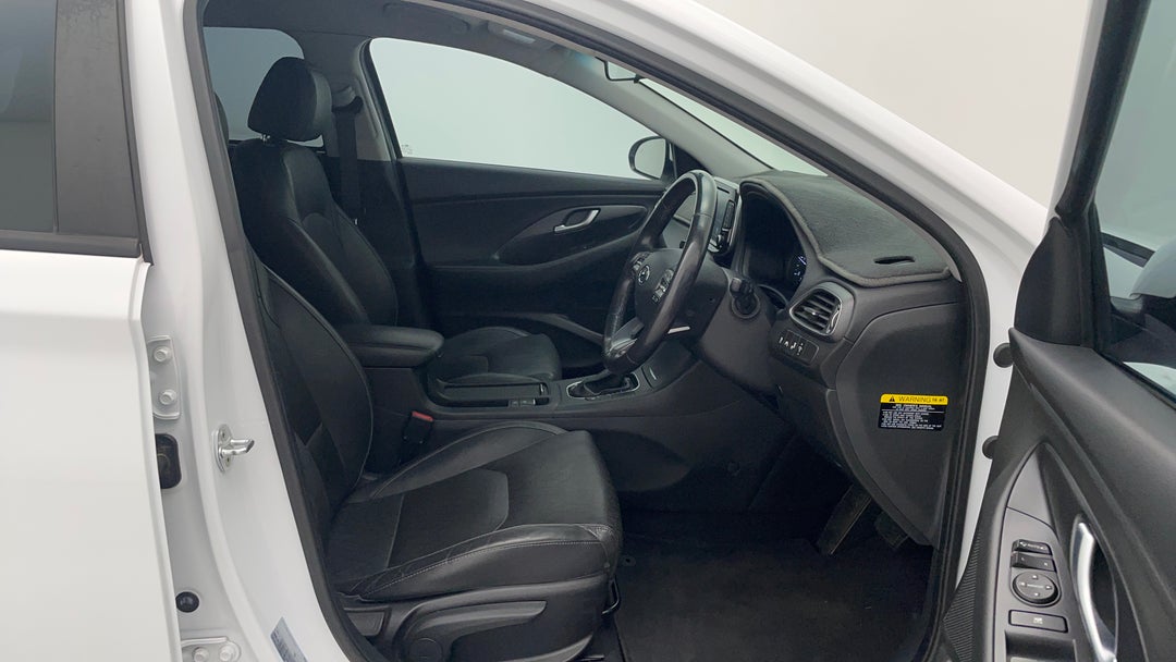 Right Side Front Door Cabin View