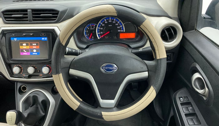 2019 Datsun Go Plus T, Petrol, Manual, 62,906 km, Steering Wheel Close Up