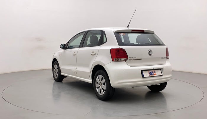 2012 Volkswagen Polo TRENDLINE 1.2L DIESEL, Diesel, Manual, 1,05,355 km, Left Back Diagonal