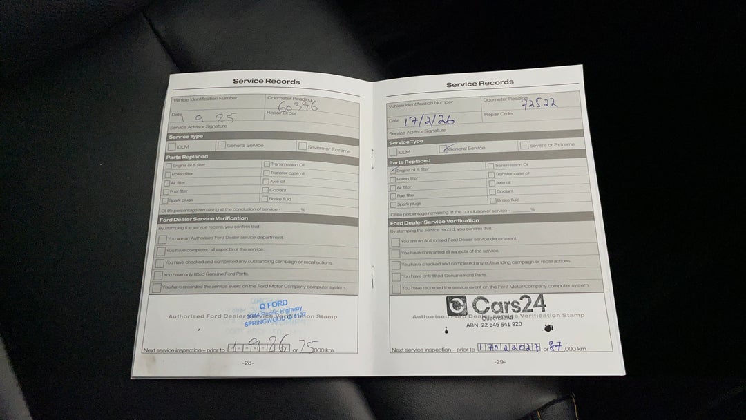 2022 Ford Ranger Wildtrak 3.0 (4x4), Automatic, 72523 km, Service History