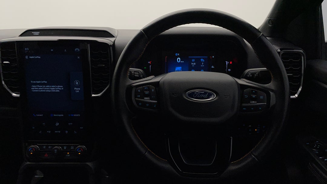 2022 Ford Ranger Wildtrak 3.0 (4x4), Automatic, 72523 km, Steering Wheel Close-up