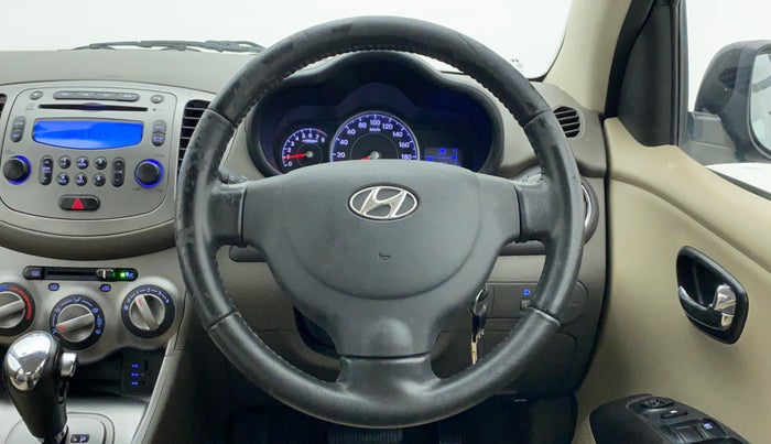 2013 Hyundai i10 SPORTZ 1.2 AT KAPPA2, Petrol, Automatic, 90,348 km, Steering Wheel Close Up