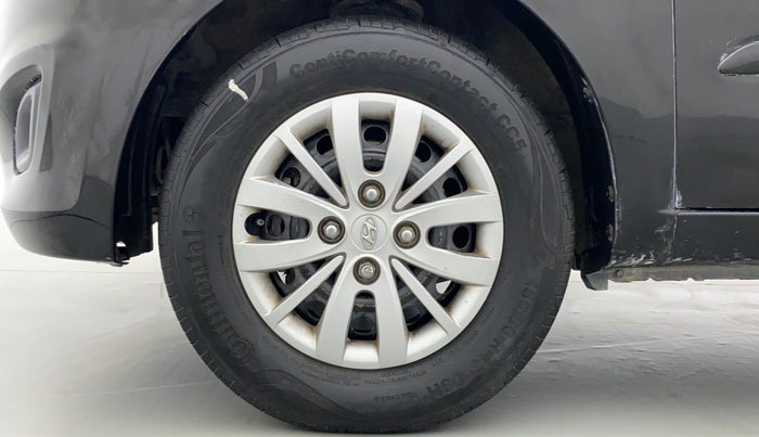 2013 Hyundai i10 SPORTZ 1.2 AT KAPPA2, Petrol, Automatic, 90,348 km, Left Front Wheel