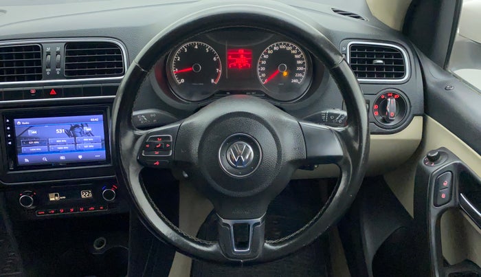 2013 Volkswagen Polo HIGHLINE1.2L PETROL, Petrol, Manual, 39,709 km, Steering Wheel Close Up