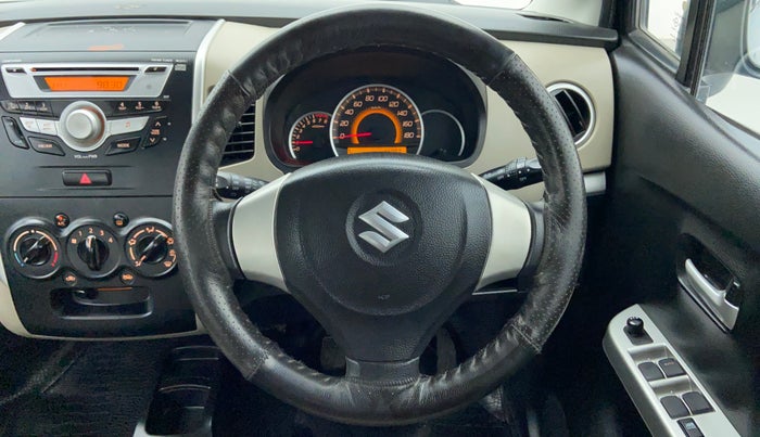 2016 Maruti Wagon R 1.0 VXI, Petrol, Manual, 14,283 km, Steering Wheel Close-up