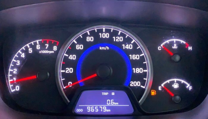2019 Hyundai Grand i10 MAGNA 1.2 VTVT, Petrol, Manual, 96,635 km, Odometer Image