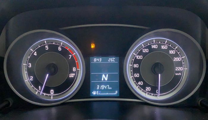 2017 Maruti Dzire VXI AMT, Petrol, Automatic, 32,006 km, Odometer Image