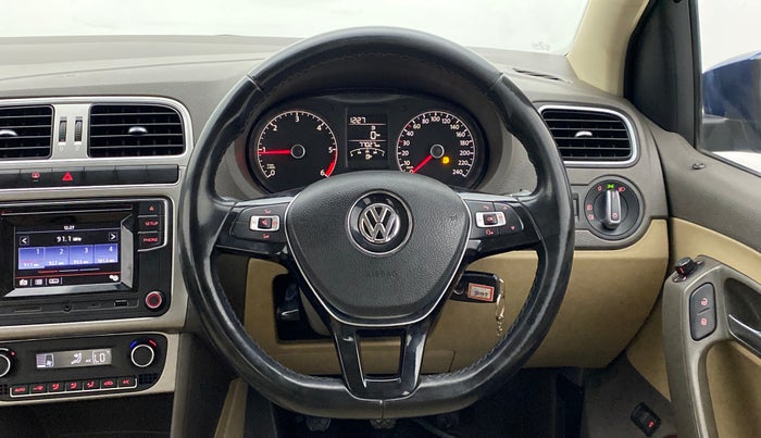 2017 Volkswagen Vento HIGHLINE PLUS TDI MT, Diesel, Manual, 77,063 km, Steering Wheel Close Up