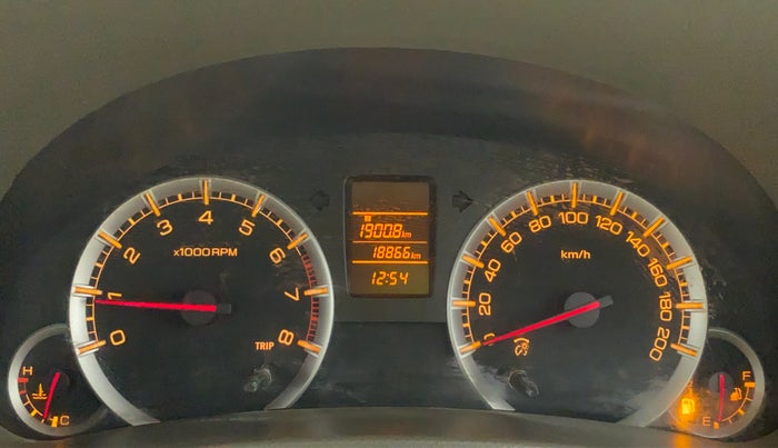 2014 Maruti Ertiga VXI, Petrol, Manual, 19,638 km, Odometer Image