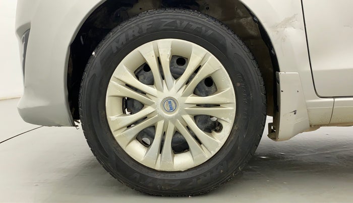 2014 Maruti Ertiga VXI, Petrol, Manual, 19,638 km, Left Front Wheel