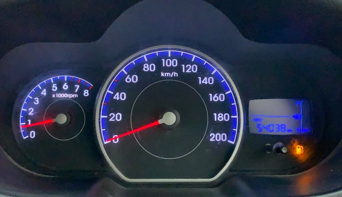2011 Hyundai i10 SPORTZ 1.2, Petrol, Manual, 54,095 km, Odometer Image