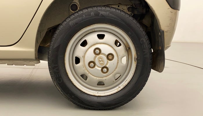 2011 Hyundai Santro Xing GL PLUS, Petrol, Manual, 1,00,954 km, Left Rear Wheel