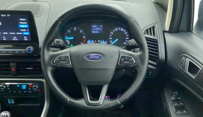 2018 Ford Ecosport TITANIUM 1.5L DIESEL, Diesel, Manual, 54,885 km, Steering Wheel Close Up