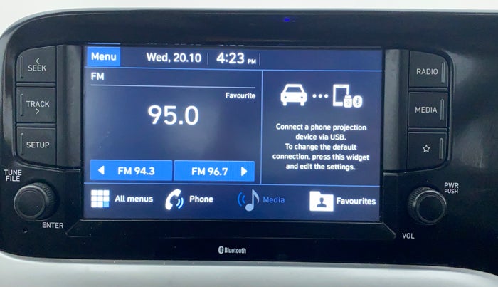 2019 Hyundai GRAND I10 NIOS SPORTZ 1.2 AT, Petrol, Automatic, 45,681 km, Infotainment System