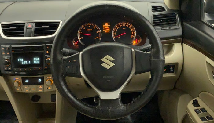 2014 Maruti Swift Dzire ZDI, Diesel, Manual, 11,144 km, Steering Wheel Close Up
