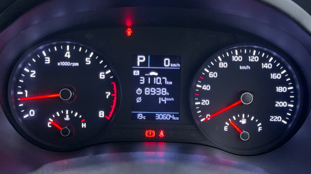 2020 Kia Rio S, Automatic, 30604 km, Odometer View