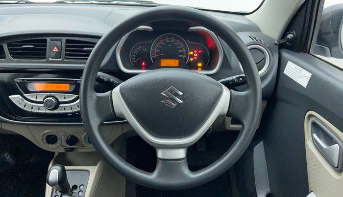 2015 Maruti Alto K10 VXI AMT P, Petrol, Automatic, 9,681 km, Steering Wheel Close-up