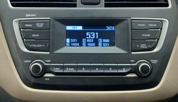 2019 Hyundai Elite i20 MAGNA PLUS 1.2, Petrol, Manual, 8,118 km, Infotainment System