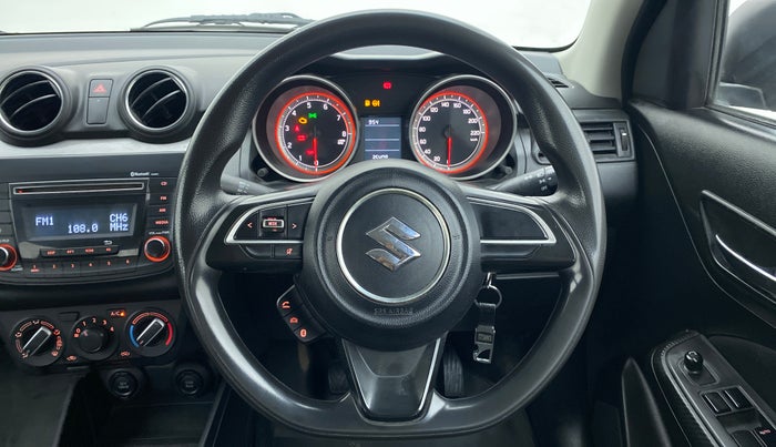 2018 Maruti Swift VXI D, Petrol, Manual, 35,220 km, Steering Wheel Close Up