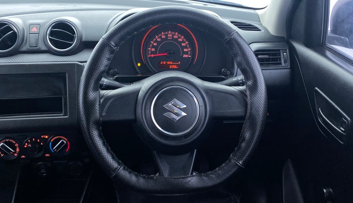 2020 Maruti Swift LXI D, Petrol, Manual, 12,463 km, Steering Wheel Close Up