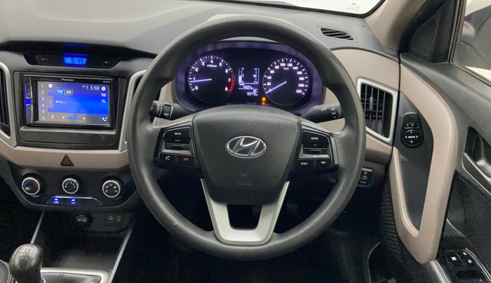 2018 Hyundai Creta E PLUS 1.6 PETROL, Petrol, Manual, 59,770 km, Steering Wheel Close Up