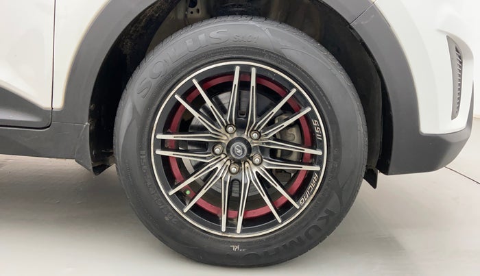 2018 Hyundai Creta E PLUS 1.6 PETROL, Petrol, Manual, 59,770 km, Right Front Wheel