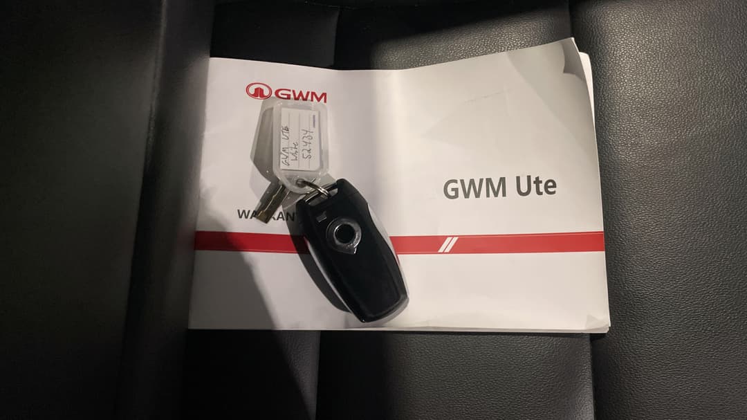 2021 GWM Ute Cannon-l (4x4), Automatic, 123751 km, Key Close-up