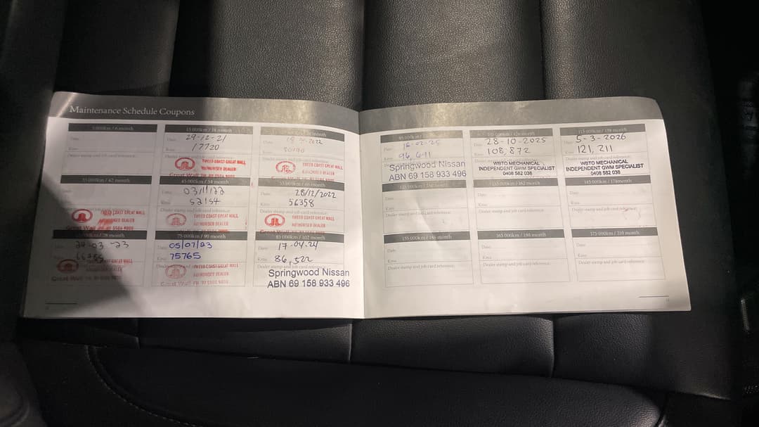 2021 GWM Ute Cannon-l (4x4), Automatic, 123751 km, Service History