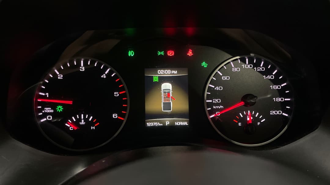 2021 GWM Ute Cannon-l (4x4), Automatic, 123751 km, Odometer View