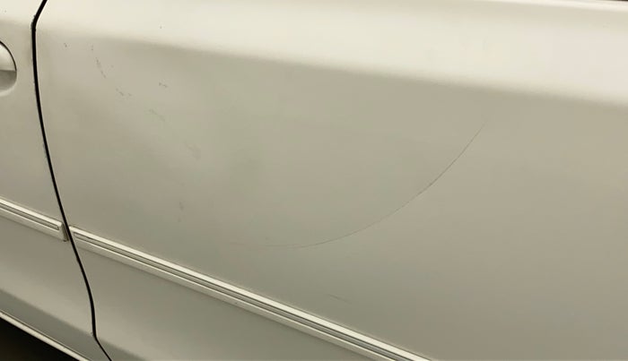 2013 Toyota Etios G, Petrol, Manual, 81,850 km, Rear left door - Minor scratches