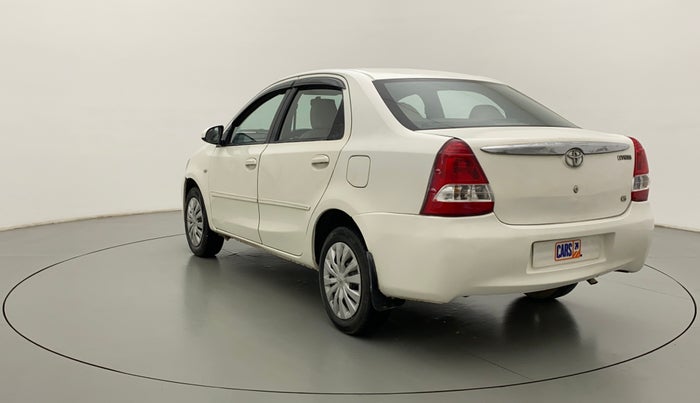 2013 Toyota Etios G, Petrol, Manual, 81,850 km, Left Back Diagonal
