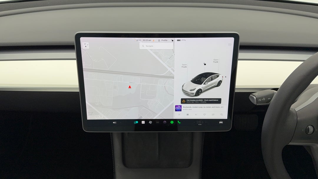 2021 Tesla Model 3 Standard Range Plus RWD, Automatic, 35875 km, Center Console