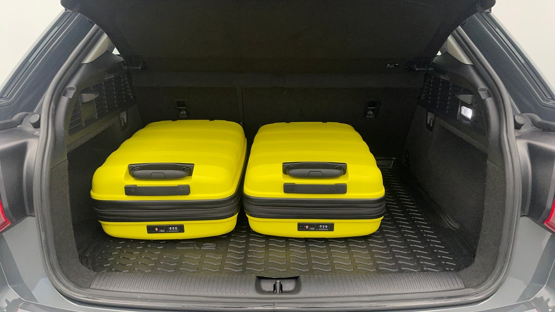 Boot Inside View with Luggage