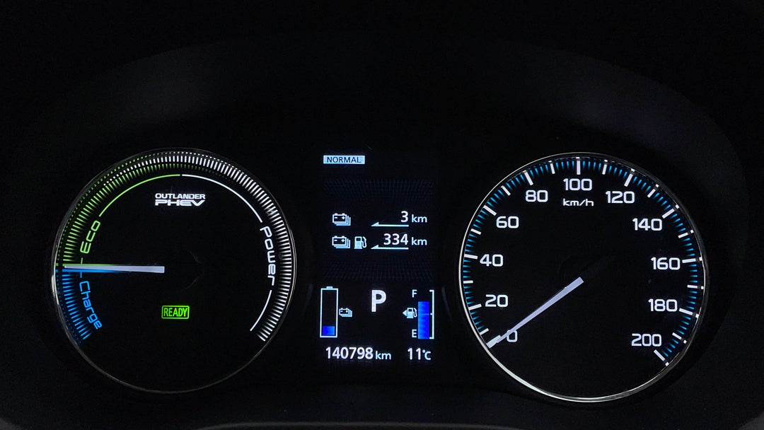 2017 Mitsubishi Outlander Ls Phev, Automatic, 140798 km, Odometer View