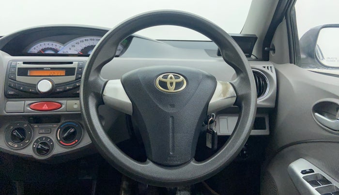 2011 Toyota Etios V, Petrol, Manual, 54,045 km, Steering Wheel Close Up