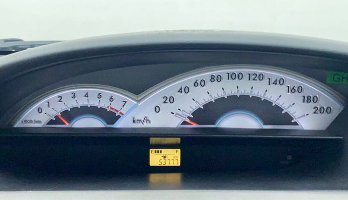 2011 Toyota Etios V, Petrol, Manual, 54,045 km, Odometer Image
