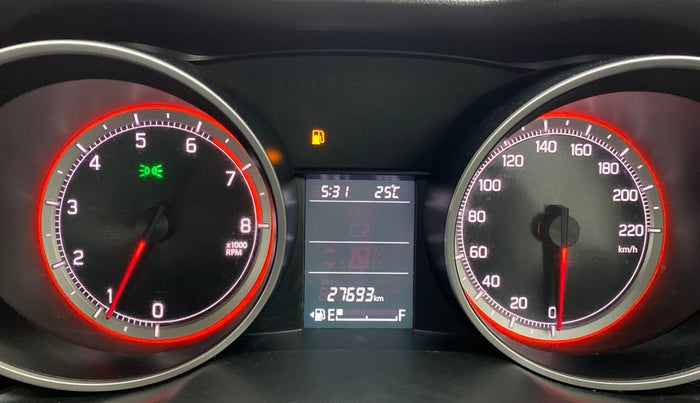 2018 Maruti Swift ZXI D, Petrol, Manual, 27,730 km, Odometer Image