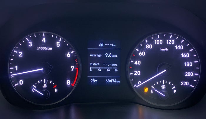 2018 Hyundai Verna 1.6 SX VTVT, Petrol, Manual, 68,474 km, Odometer Image
