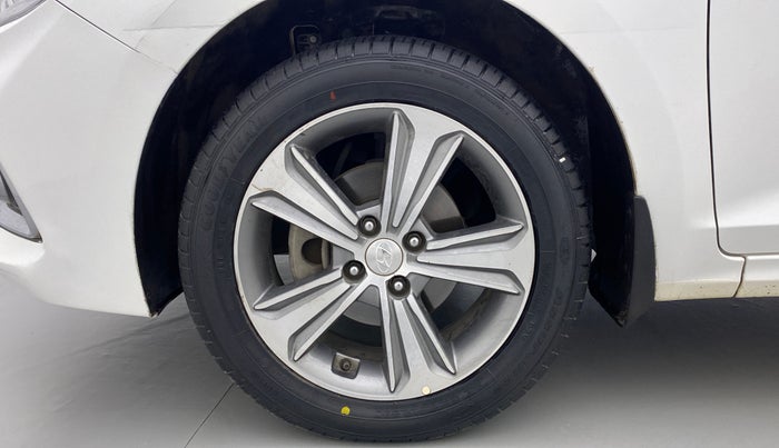 2018 Hyundai Verna 1.6 SX VTVT, Petrol, Manual, 68,474 km, Left Front Wheel
