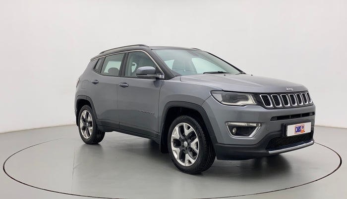2018 Jeep Compass LIMITED PLUS PETROL AT, Petrol, Automatic, 99,670 km, Right Front Diagonal